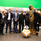 Some of the Last Jedi cast, just hanging out with England’s princes and BB8 (Photo: Adrian Dennis-WPA Pool/Getty IMages)